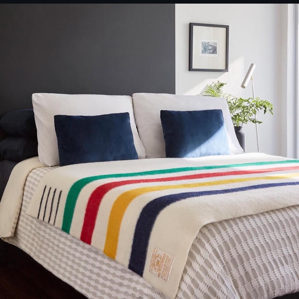 Original Hudson’s Bay Company HBC Stripes Classic 4 Point Blanket